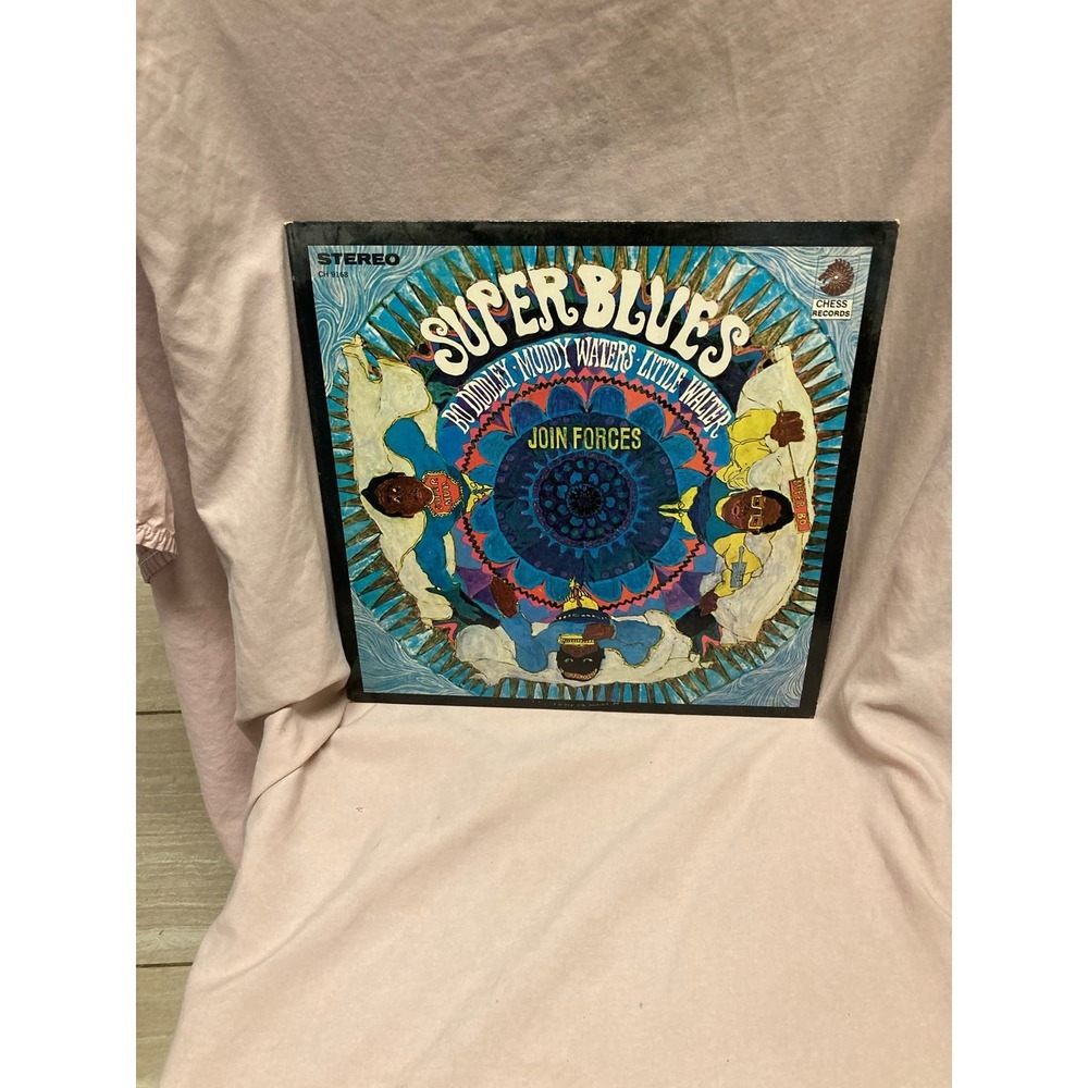 SUPER BLUES vinyl LP  Rare 1984